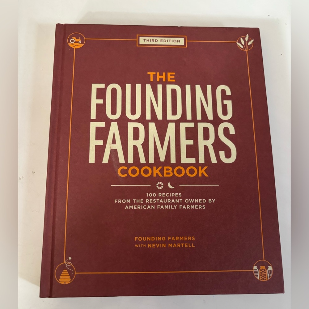 The Founding Farmers Cookbook hardcover book‎